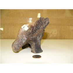 5.5" grizzly bear of whale bone by Mike Duppes (2)