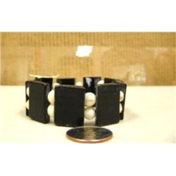 Ivory and baleen bracelet by Robert Crumley (2)