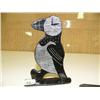Image 2 : 4" baleen ulu and 5" scrimshawed baleen puffin by Robert Crumley (2)