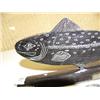 Image 2 : 7" scrimshawed baleen salmon by Robert Crumley (2)