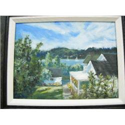 Original oil painting by Don Kolstad in 2002 9"x12" (2)