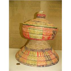 Rare 14" basket from Nagasaki Japan circa 1935 (2)