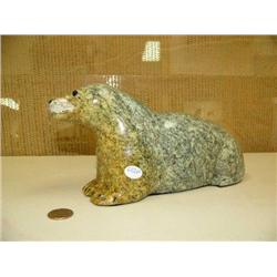 10" soapstone seal by Michael Scott