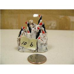CHOICE on 2: 5 bird rookeries by Robert Kokuluk 2.5" tall (2)