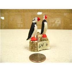 CHOICE on 3: 2" 2 bird puffin rookeries by Robert Kokuluk (2)