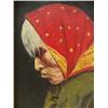 Image 2 : CHOICE on 2 original oils by Jules Dahlager: Horse Creek Mary (187)