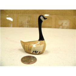 CHOICE on 8 2.75" whale bone and ivory Canadian geese by Aningayou (2)