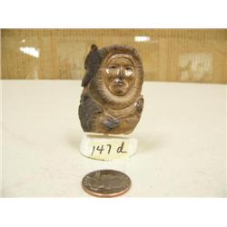 CHOICE on 4: relief carvings on mammoth ivory: Eskimo, 2 bears and fish (2)