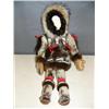 Image 1 : Ivory faced Eskimo doll with fur parka, pants, mukluks and mittens - approx. 24" (2)