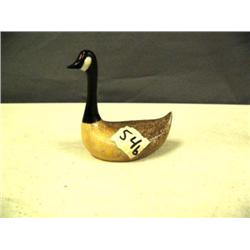 CHOICE on 5: 3.5" ivory Canadian goose by Aningayou from Savoonga (2)