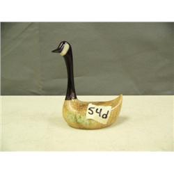 CHOICE on 5: 3.5" ivory Canadian goose by Aningayou from Savoonga (2)
