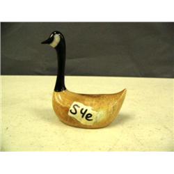 CHOICE on 5: 3.5" ivory Canadian goose by Aningayou from Savoonga (2)