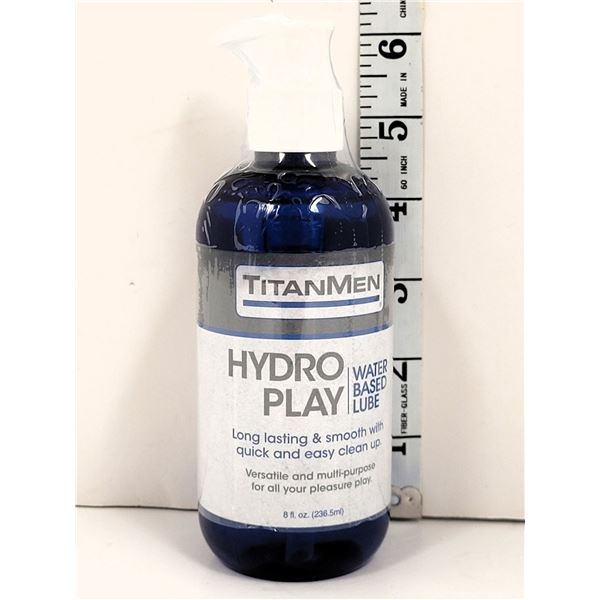 Titan Men | Hydro Play | Water Based Lube | New Sealed