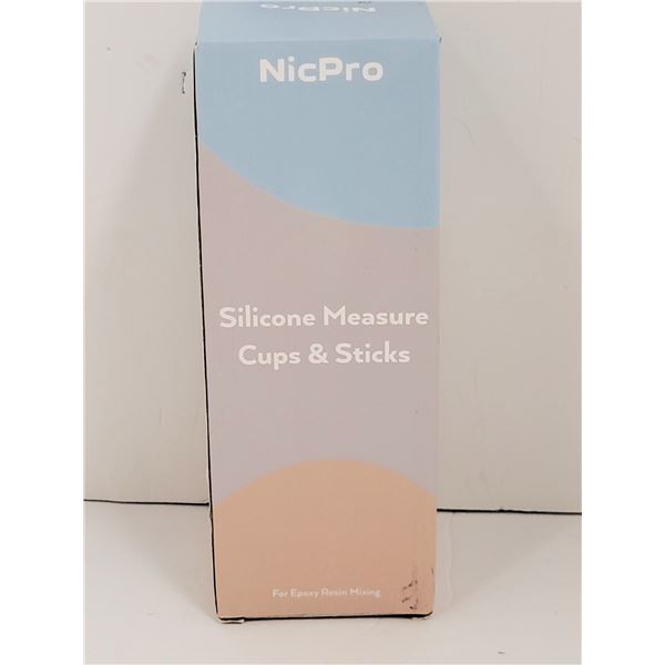 New | Silicone Measuring Cups & Sticks