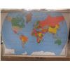 Image 1 : Geo-Carto Canada 2006 Pull Down World Map