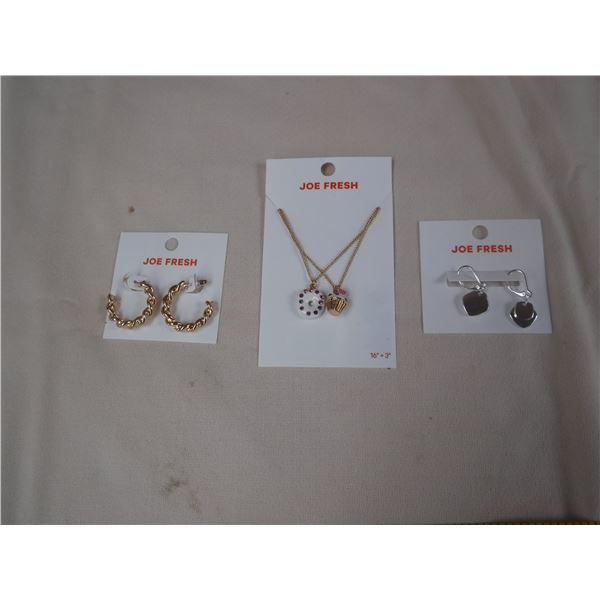 3 Pieces of Joe Fresh Jewellery | New | MSRP $28