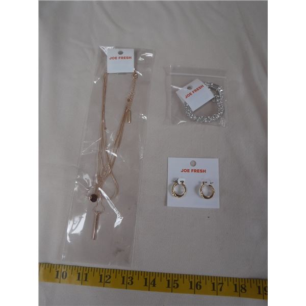 3 Pieces of Joe Fresh Jewellery | New | MSRP $40