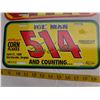 Image 3 : Lot of 2 Nascar License Plates
