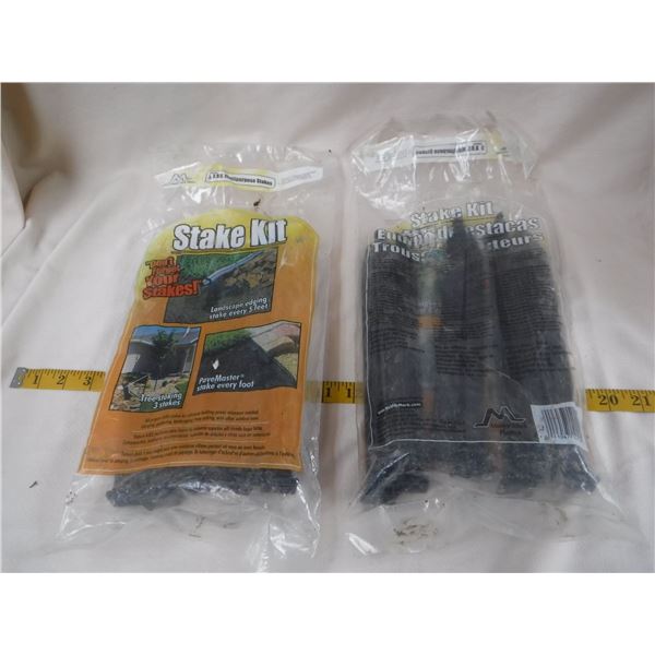 2 Stake Kits | For Landscaping/Trees/Etc | New