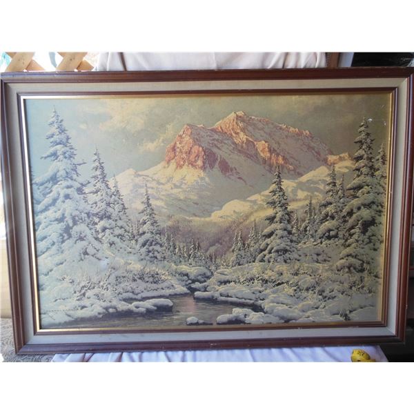 Vintage Framed Picture