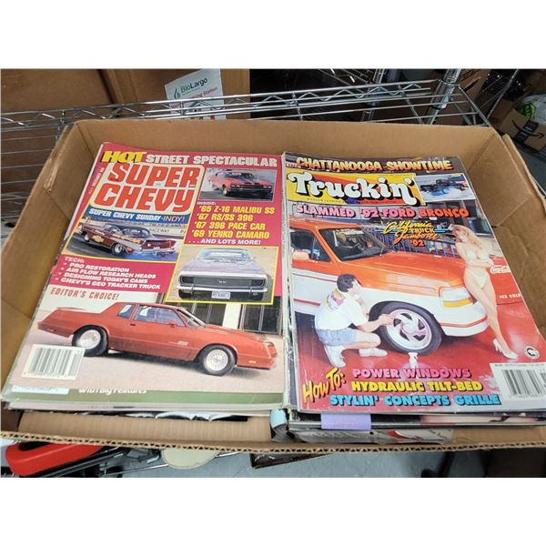 Flat of Misc Truck/Car/RC Model + Mags