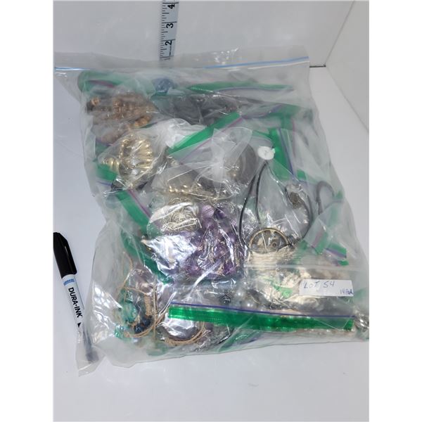 Super Large Ziploc Bag Filled with Jewellery | Not Sorted | On Choice