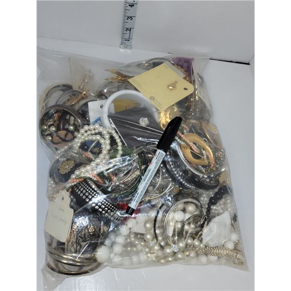 Super Large Ziploc Bag Filled with Jewellery | Not Sorted | On Choice