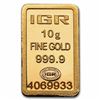 Image 1 : 10 grams (0.3215 oz) of .9999 fine Gold Bar