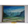 Image 2 : HAWAIIAN PAINTING, OIL ON CANVAS; SIGNED DOWSON 89 (JOE) (18" X 14")