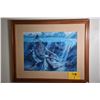 Image 1 : KOA FRAMED PRINT, CHINAMAN'S HAT; SIGNED DEAN HOWELL