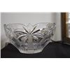 Image 2 : CRYSTAL BOWLS (PALM TREE DESIGN & ROSE DESIGN) (2 PCS)