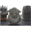 Image 2 : CHINESE  ARCHAIC JADE VESSEL (11 1/4")