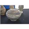 Image 2 : CHINESE ARCHAIC FIGURES, BOWL & VASE (4 PCS)