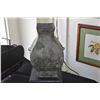 Image 2 : "HU" SHAPE BRONZE VASE (14") (DOES NOT INCLUDE STAND)
