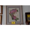 Image 1 : FRAMED WATERCOLOR ON UNBLEACHED MUSLIN; SIGNED P. HOPPER (14" X 17")