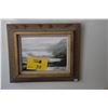 Image 1 : FRAMED OIL ON CANVAS, SEASCAPE; SIGNED J. GREGORY (JULIE) (14 1/2" X 13 1/2")