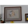 Image 1 : KOA FRAMED PRINT, PEGGE HOPPER 1981 (17" X 13 1/2")