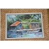 Image 3 : FRAMED VIKI SNYDER PAINTINGS, KAENA POINT, OAHU & HALEIWA, OAHU (10" X 8") (2 PCS)