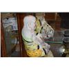 Image 3 : PORCELAIN HAPPY BUDDHA & VINTAGE MUDMAN FISHERMAN (2 PCS)