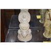 Image 2 : SITTING BUDDHA & GEISHA W/UMBRELLA (10" & 14") (2 PCS)