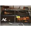 Image 1 : COUROC TRAYS W/INLAID DESIGNS (4 PCS)