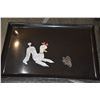 Image 4 : COUROC TRAYS W/INLAID DESIGNS (4 PCS)