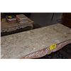 Image 2 : MARBLE TOP SOFA/CONSOLE TABLE (51" X 20" X 28 1/2")