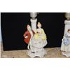 Image 2 : PORCELAIN TABLE LAMPS, MADE IN OCCUPIED JAPAN (2 PCS)