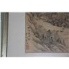 Image 3 : FRAMED CHINESE LANDSCAPE PAINTING; SIGNED (34" X 24 1/2")