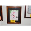 Image 1 : KOA FRAMED WATERCOLOR PAINTING, DOUBLE HAPPINESS; SIGNED (12 3/4" X 15 3/4")