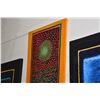 Image 2 : GALLERY WRAPPED OIL ON CANVAS, ORANGE DOTS IMPRESSIONS BY FRANK B SHANER (23 1/2" X 47 1/2")