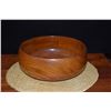Image 2 : MILO WOOD BOWL, MADE IN HAWAII (7 12" X 3 1/4")