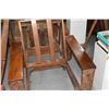 Image 8 : KOA COUCH & 2 ARM CHAIRS (NEEDS REFINISHING, NO CUSHIONS (3 PCS)