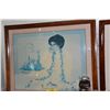 Image 2 : KOA FRAMED PRINT BY DIANA HANSEN-YOUNG 271/2000 (37 3/4" x 31 3/4")